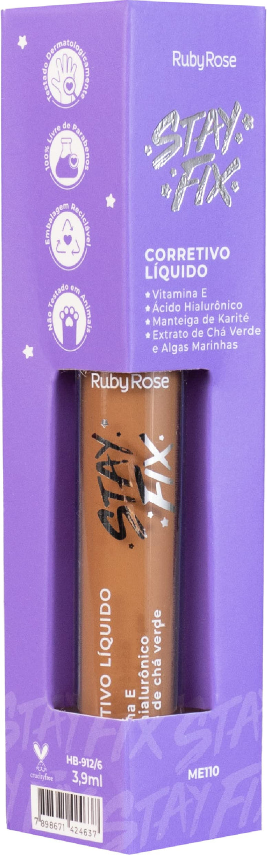 Corretivo Stay Fix Ruby Rose Cor ME110